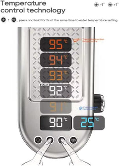 Coffeeholic Espresso Machine 1.3L | Silver, 20 Bar