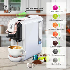 Coffeeholic Bean-to-Cup Coffee Machine | 20 Bar, 1450W