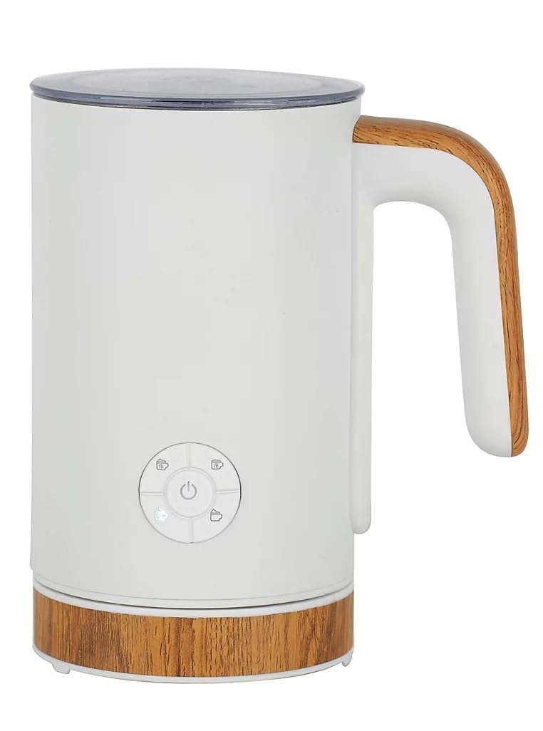 Coffeeholic Electric Milk Frother 350ml | Matte White