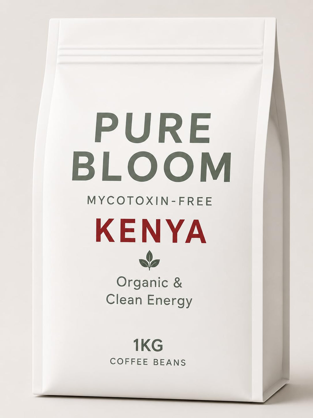 Pure Bloom Clean Kenya Ground Coffee 1kg