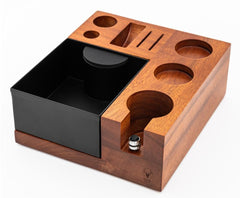 Coffeeholic Espresso Tamper & Tool Organiser | Black