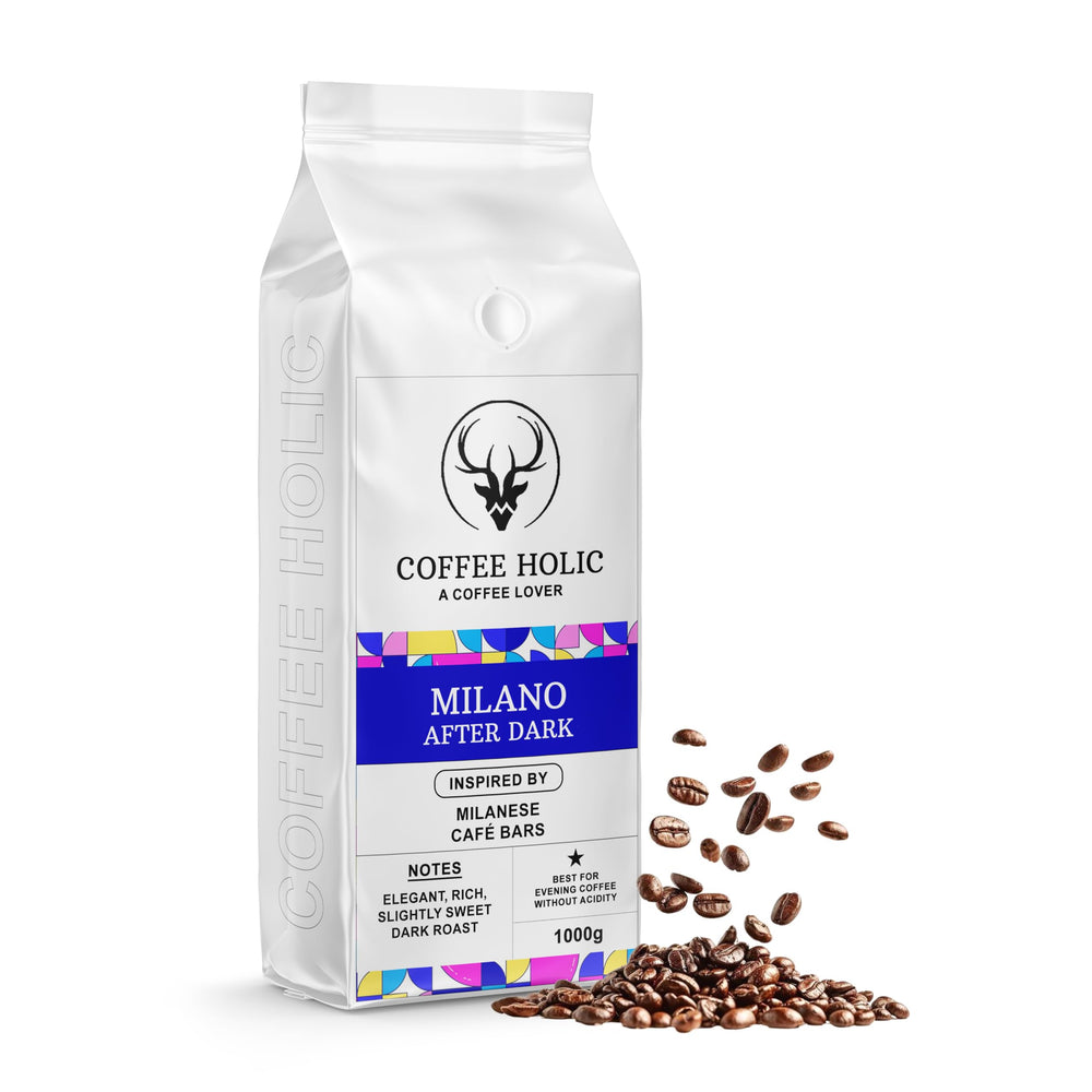 Coffeeholic Milano After Dark Coffee Beans 1kg | Dark Roast