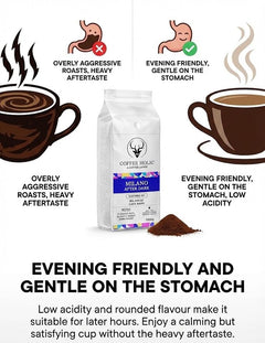 Coffeeholic Milano After Dark Ground Coffee 1kg | Dark Roast