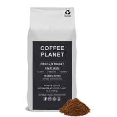 Coffee Planet French Roast Ground Coffee 1kg | Dark Roast