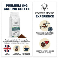 Coffeeholic Vodka Inspired Ground Coffee 1kg