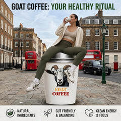 Goat Coffee Kenya AB Ground Coffee 1kg | Medium Roast