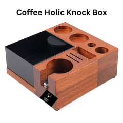 Coffeeholic Espresso Tamper & Tool Organiser | Black