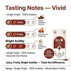 Look Coffee Vivid Kenya Coffee Beans 1kg