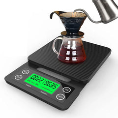 Coffeeholic Digital Coffee Scales 3kg | Timer, 0.1g Precision