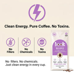 Look Coffee Balance Half-Caf Coffee Beans 1kg | Medium Roast
