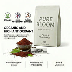 Pure Bloom Clean Ground Coffee 1kg