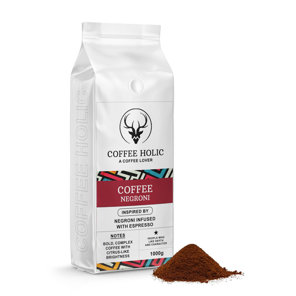 Coffeeholic Negroni Ground Coffee 1kg | Medium Roast
