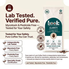 Look Coffee Clarity Swiss Water Clean Decaf Coffee Beans 1kg