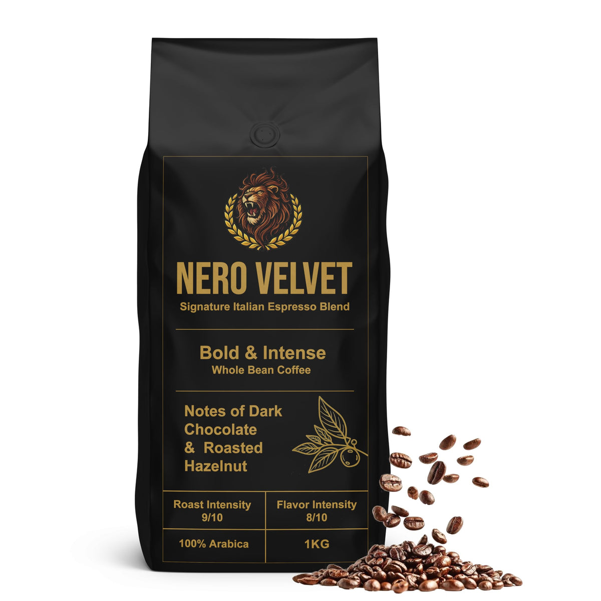 Nero Velvet Espresso Coffee Beans 1kg | Dark Roast