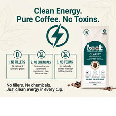 Look Coffee Clarity Swiss Water Clean Decaf Coffee Beans 1kg