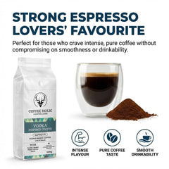 Coffeeholic Vodka Inspired Ground Coffee 1kg