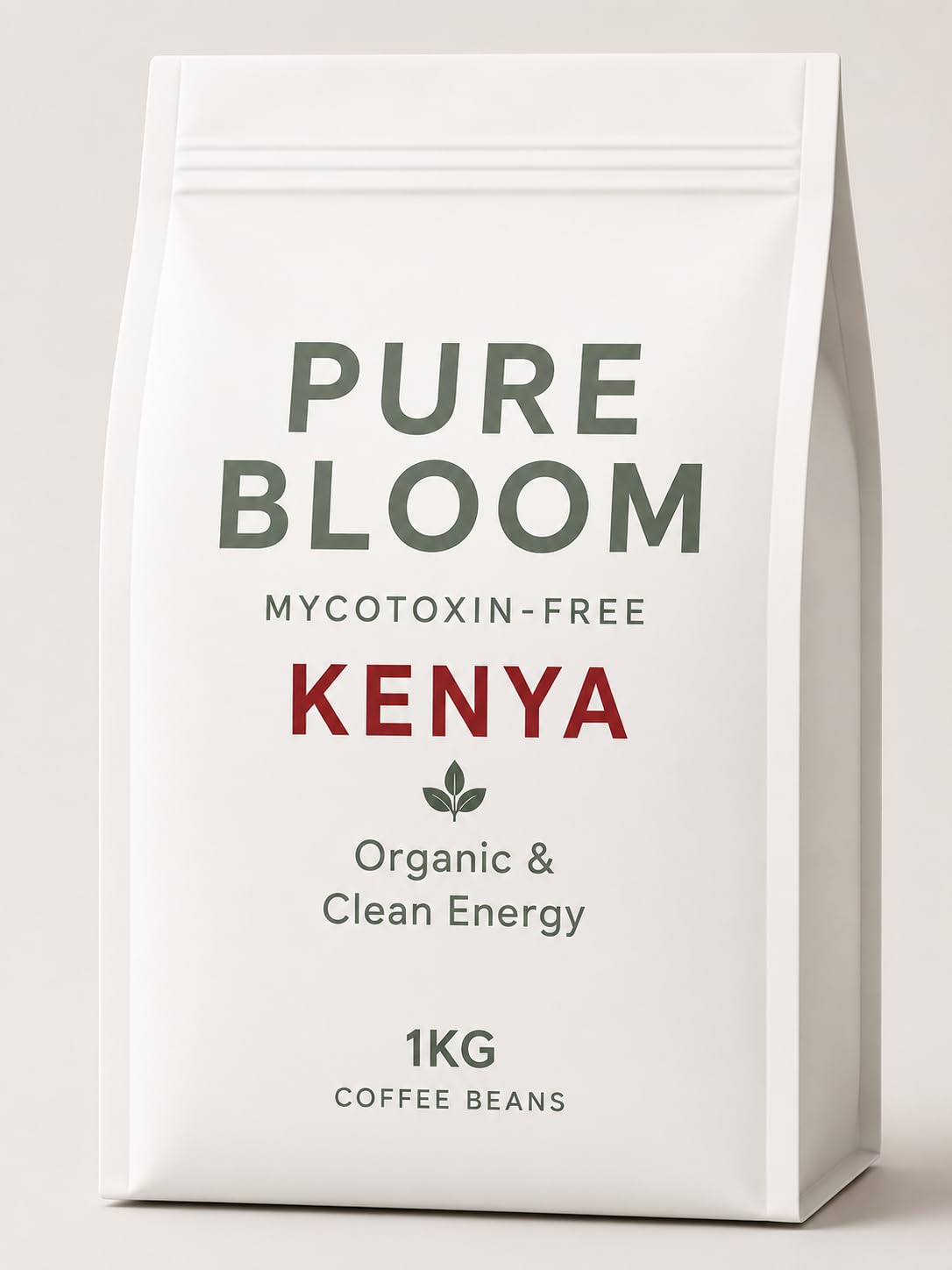 Pure Bloom Clean Kenya Ground Coffee 1kg