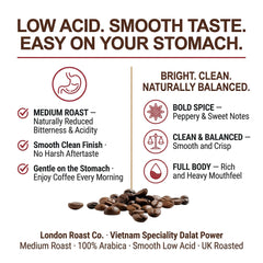 London Roast Co Vietnamese Coffee Beans 1kg | Medium Roast