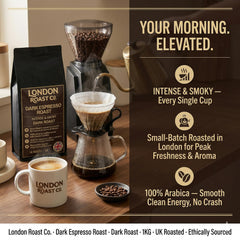 London Roast Co Coffee Beans 1kg | Dark Roast