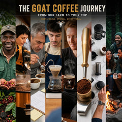 Goat Coffee Brazil Santos Ground Coffee 1kg | Medium Roast