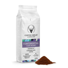 Coffeeholic Continental European Cafe Blend Ground Coffee 1kg