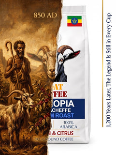 Goat Coffee Ethiopia Yirgacheffe Ground Coffee 1kg | Medium Roast
