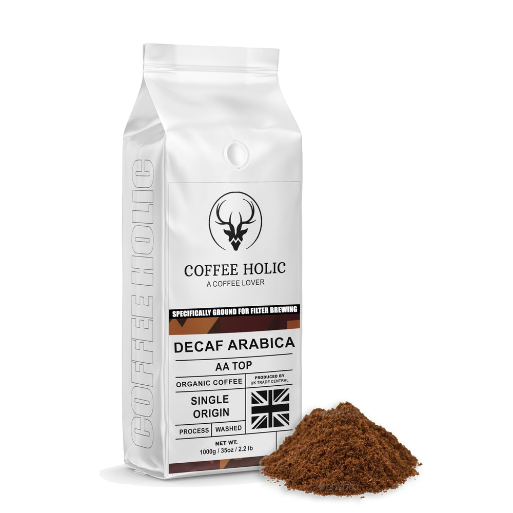 Coffeeholic Decaf Ground Coffee 1kg