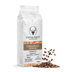 Coffeeholic Carajillo Espresso Coffee Beans 1kg | Dark Roast