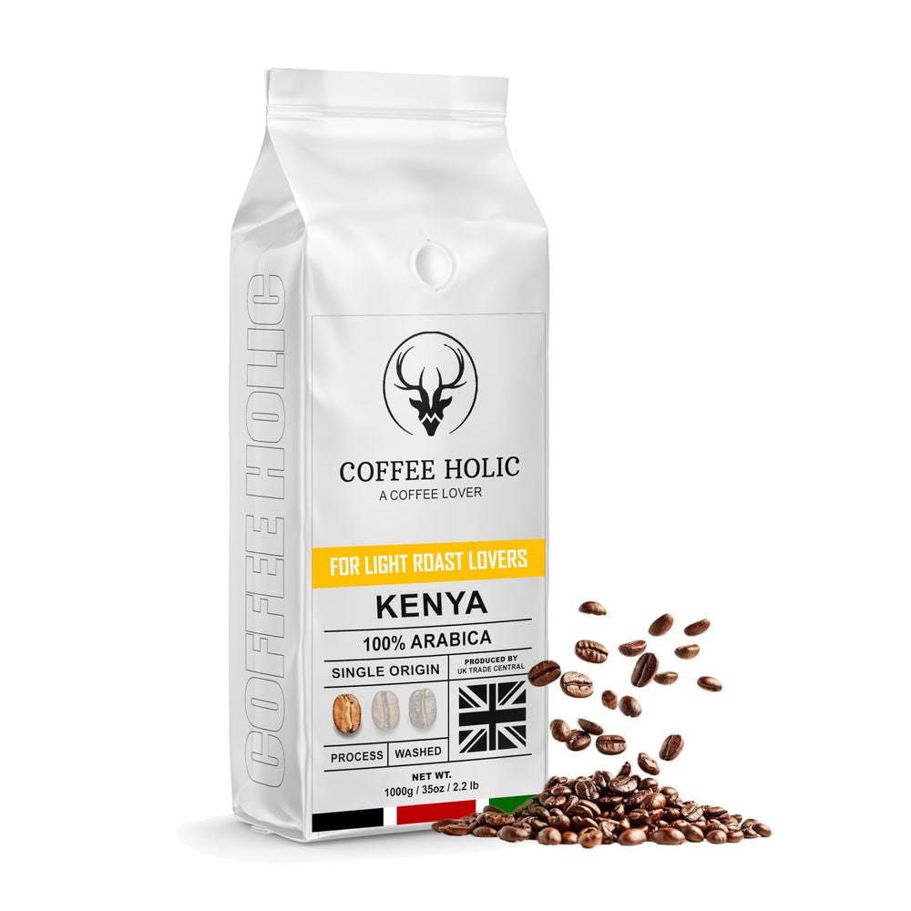 Coffeeholic Kenya Coffee Beans 1kg | Light Roast