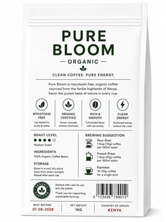 Pure Bloom Clean Kenya Coffee Beans 1kg