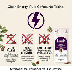 Look Coffee Lean Fitness & Metabolism Clean Coffee Beans 1kg