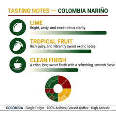 Goat Coffee Colombia Nariño Ground Coffee 1kg | Medium Roast