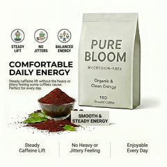 Pure Bloom Clean Ground Coffee 1kg