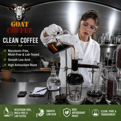 Goat Coffee Brazil Mogiana Ground Coffee 1kg | Medium Roast