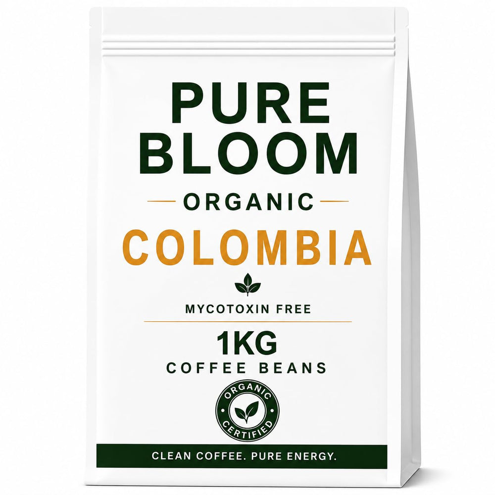 Pure Bloom Clean Colombia Coffee Beans 1kg
