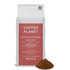 Coffee Planet Blend Ground Coffee 1kg | Dark Roast
