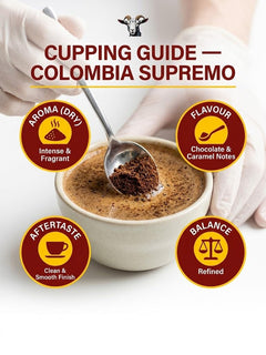Goat Coffee Colombia Supremo Coffee Beans 1kg | Medium Roast