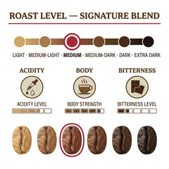 London Roast Co Signature Blend Coffee Beans 1kg | Medium Roast