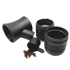 Coffeeholic Portable Coffee Machine | Manual Travel Espresso Maker