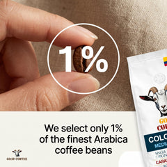 Goat Coffee Colombia Coffee Beans 1kg | Medium Roast