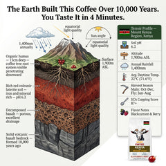 Goat Coffee Kenya AA Ground Coffee 1kg | Medium Roast