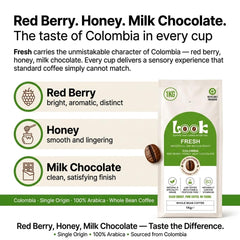 Look Coffee Fresh Clean Coffee Beans 1kg | Medium Roast