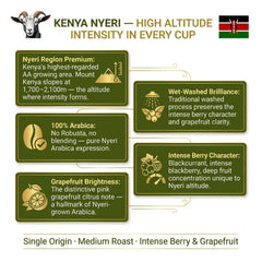 Goat Coffee Kenya Ground Coffee 1kg | Medium Roast