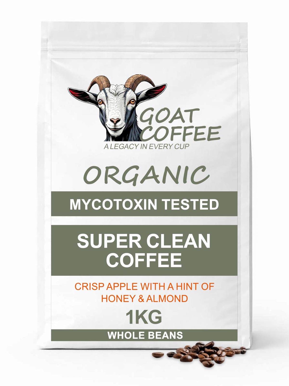 Goat Coffee Super Clean Coffee Beans 1kg