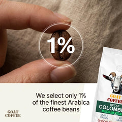 Goat Coffee Colombia Decaf Coffee Beans 1kg | Medium Roast
