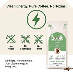 Look Coffee Pure Peru Natural Coffee Beans 1kg