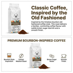 Coffeeholic Old Fashioned Bourbon Inspired Ground Coffee 1kg | Medium Roast