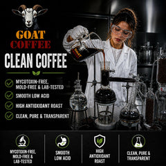 Goat Coffee Brazil Santos Ground Coffee 1kg | Medium Roast