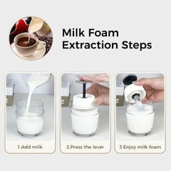Coffeeholic Portable Coffee Machine | Manual Travel Espresso Maker