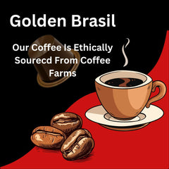 Golden Brasil Coffee Pods 100-Pack